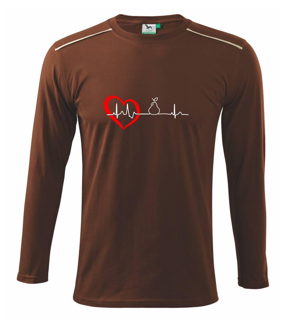 Hruška EKG - Triko s dlouhým rukávem Long Sleeve