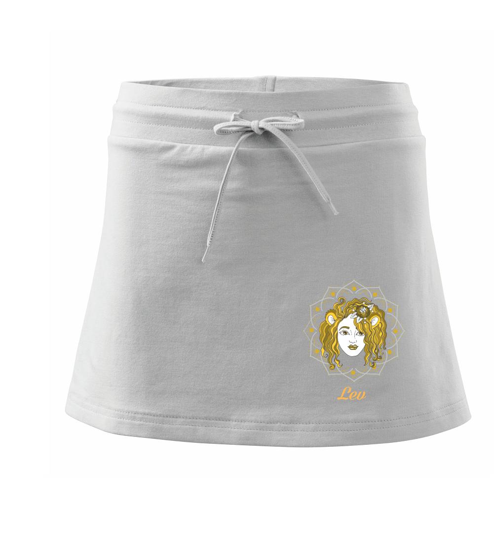 Znamení ženy - Lev CZ (Pecka design) - Sportovní sukně - two in one