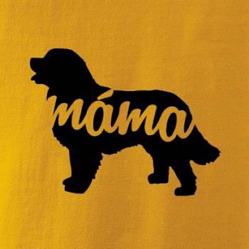 Bernský salašnický pes máma obrys