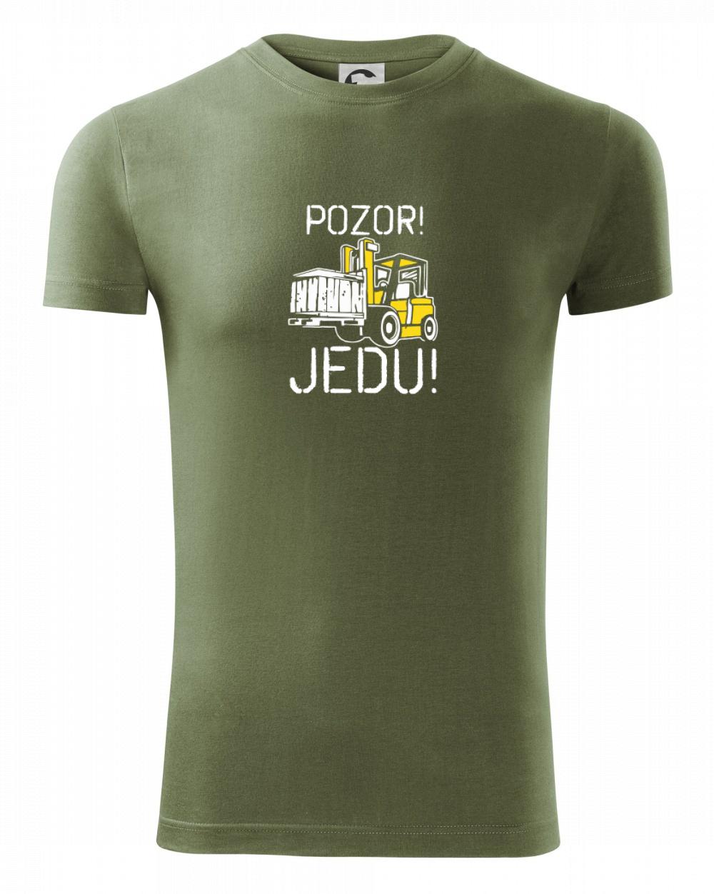 Pozor jedu ještěrka - Viper FIT pánské triko