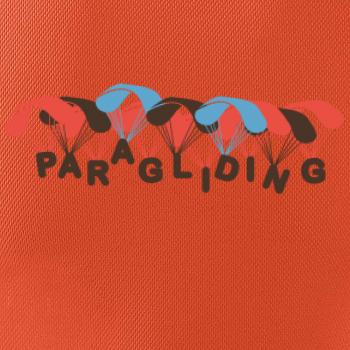 paragliding nápis s padáky