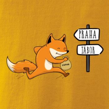 Běží liška k táboru