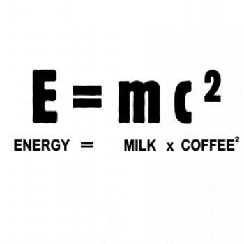 Teorie relativity mléko a káva