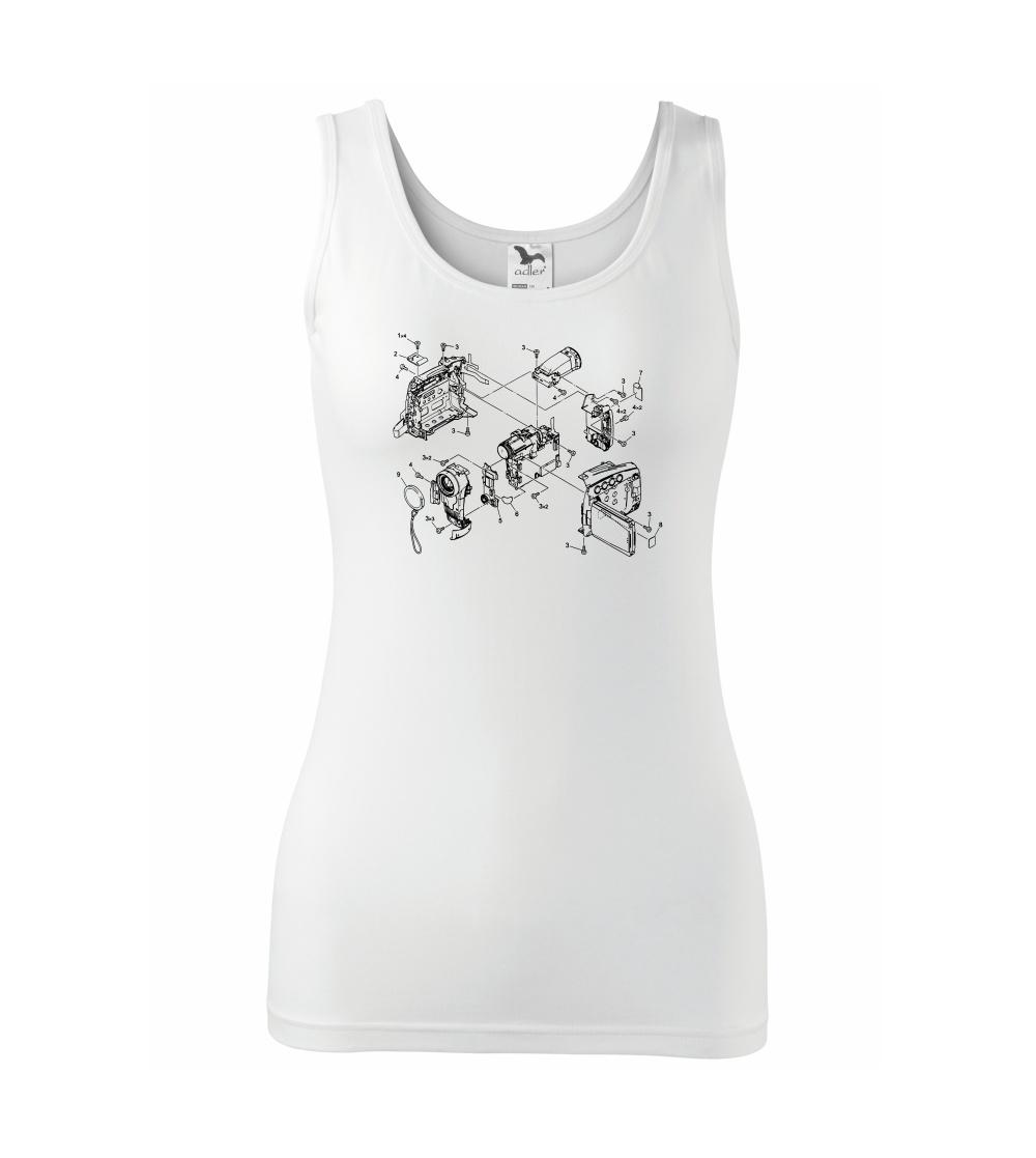 Nákres videokamera stará