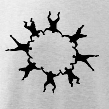 Hromadný seskok padákem