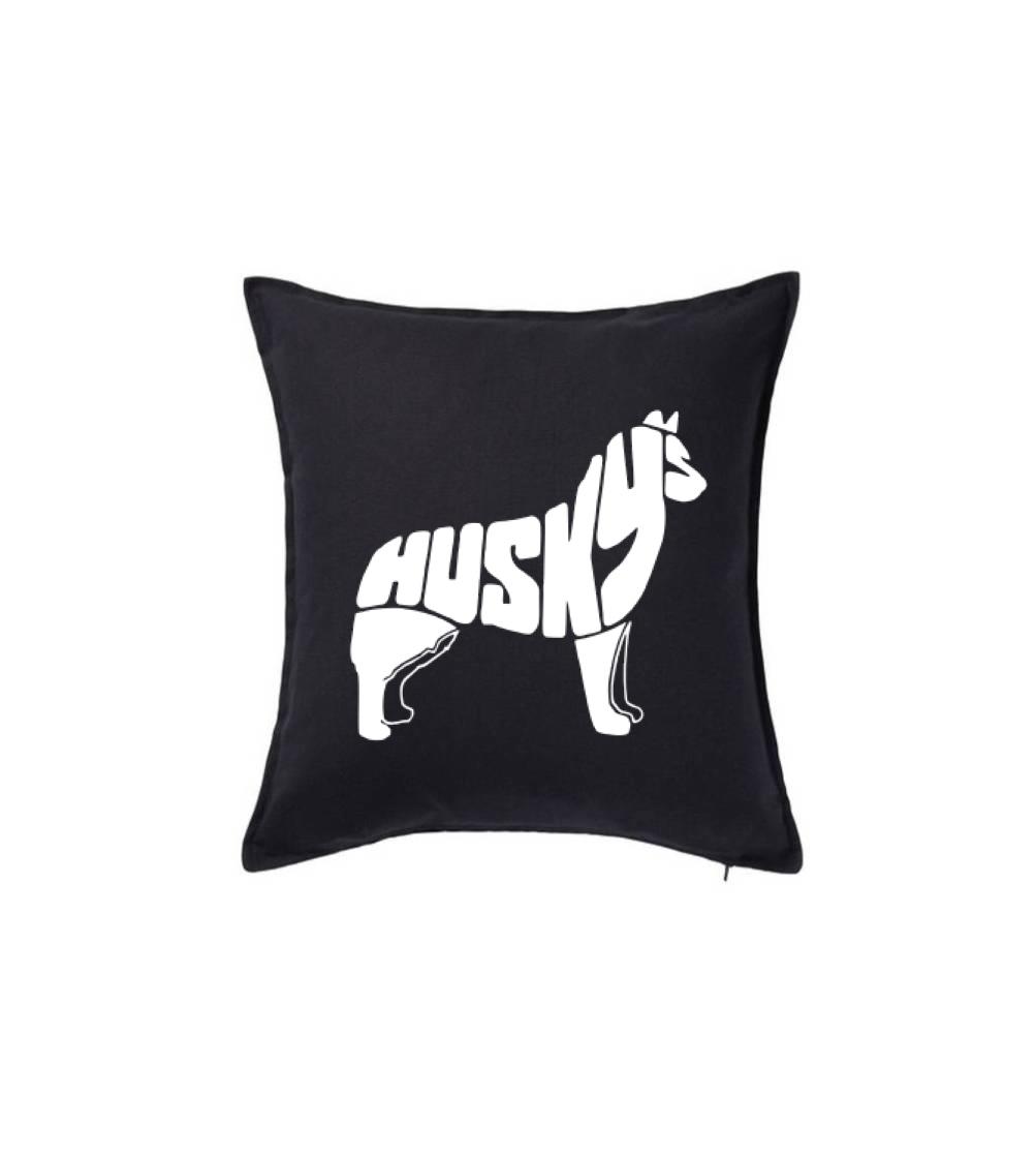 Husky - text v těle