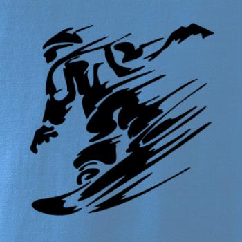 Rychlý snowboardista