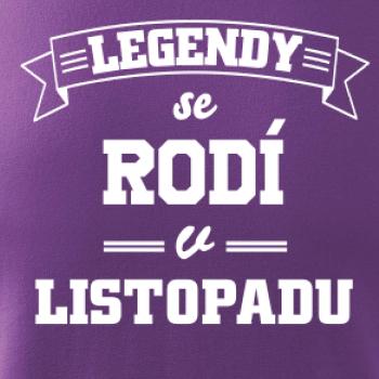 Legendy se rodí v listopadu