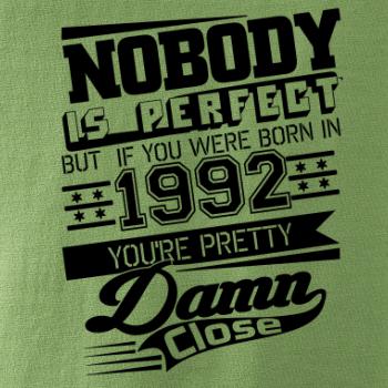 Nobody is perfect - 1992