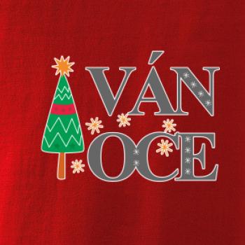 Napis Vánoce se stromkem