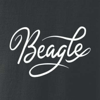 Beagle - nápis okrasný
