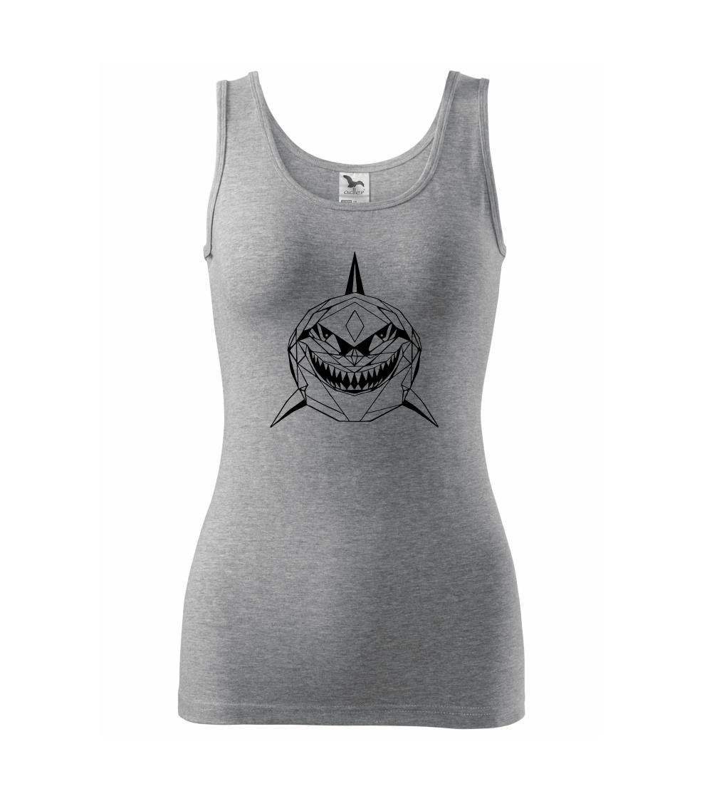 Geometrie - žralok tvář