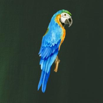 Ara modrá kreslená