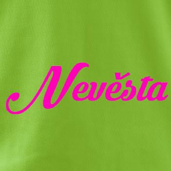 Nevěsta nápis