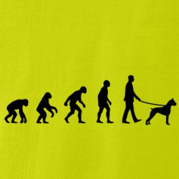 Evoluce pes boxer (muž-žena)