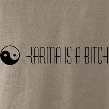 Karma nápis dlouhý