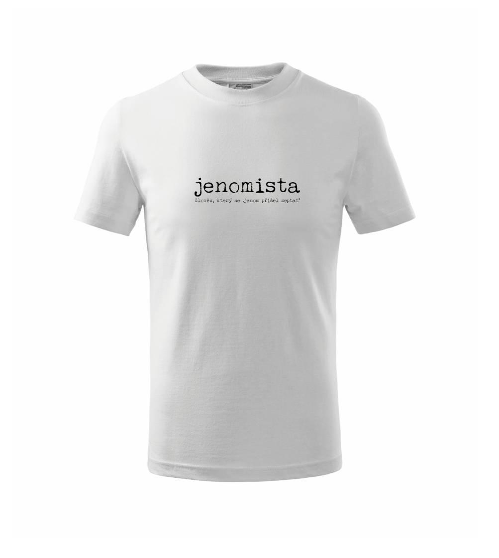 Čeština 2.0 - jenomista - Triko dětské basic