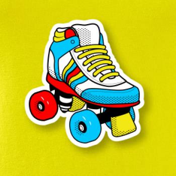 Kolečková hustá brusle