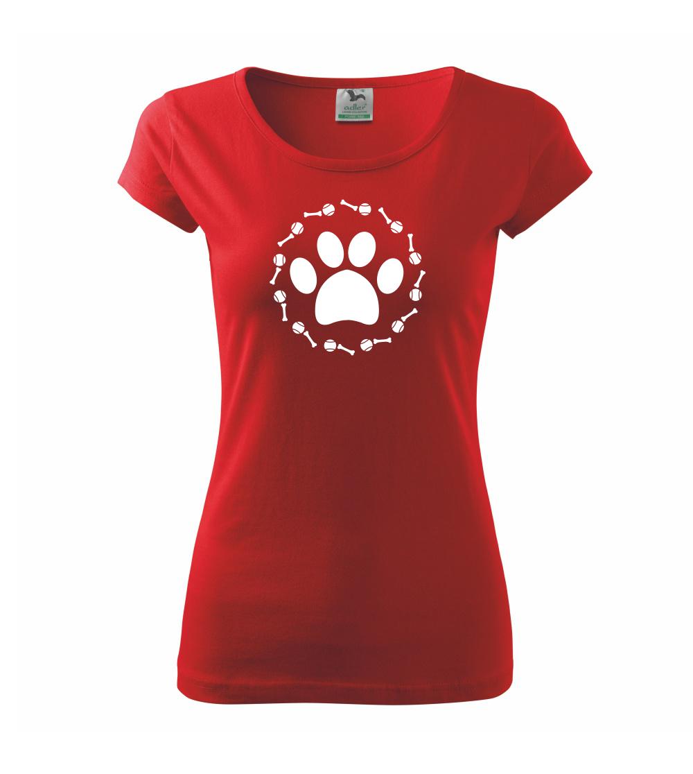 Tlapka míč kost pes