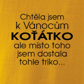 Chtěla jsem k Vánocům koťátko