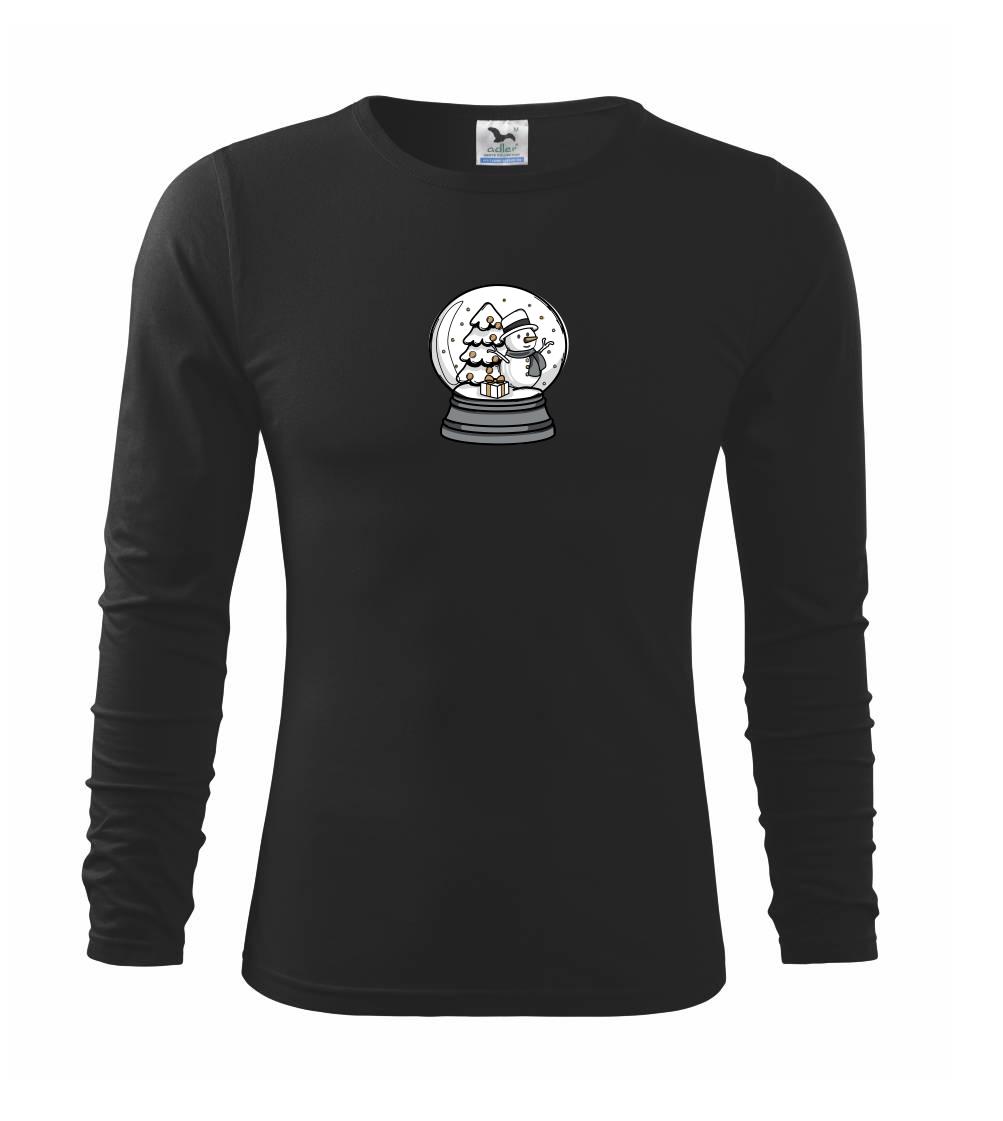 Sněhová koule se sněhulákem