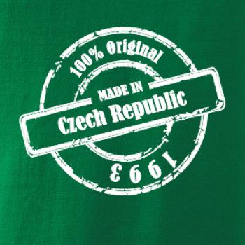 Etiketa - Original - Czech - rok narození