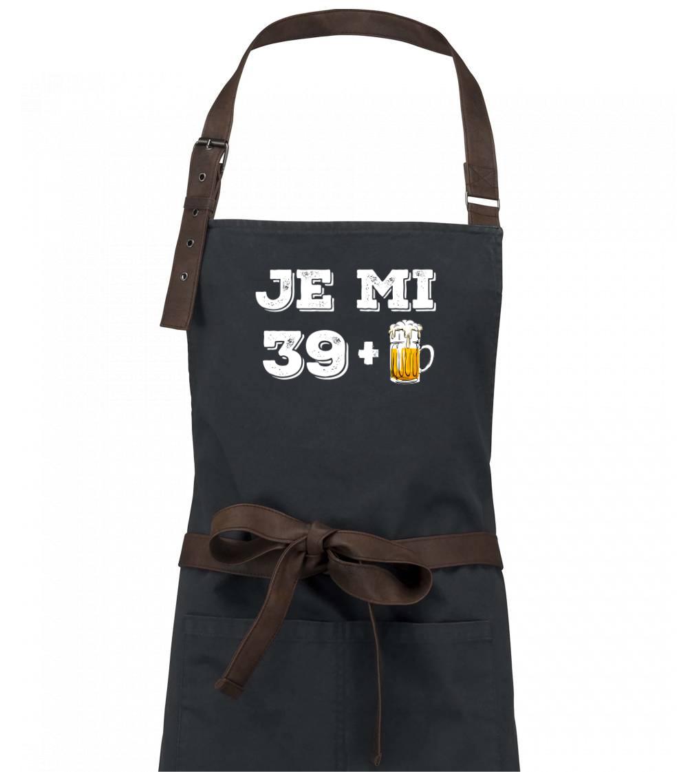 Je mi 40 pivo - Zástěra Vintage