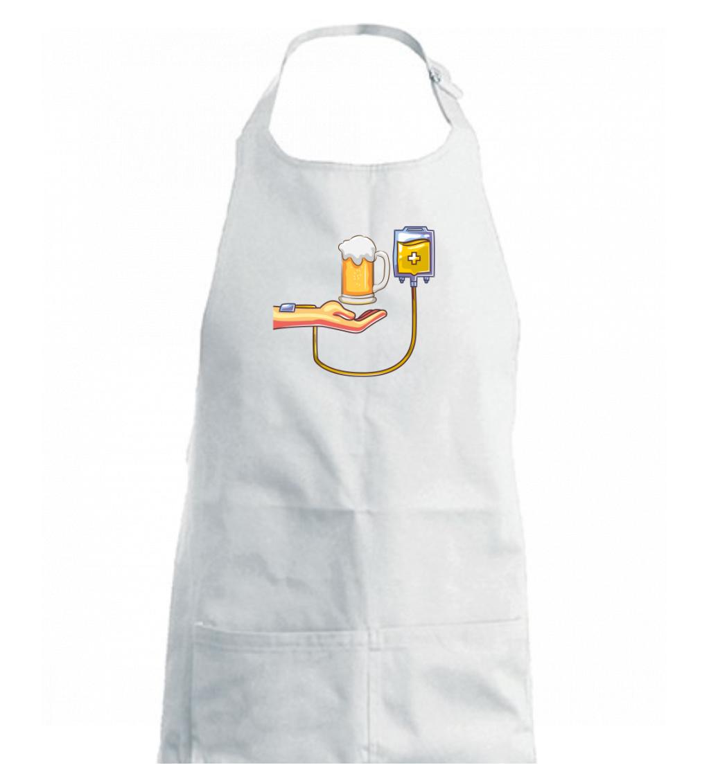 Pivo infuze - Zástěra na vaření