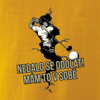 Nedalo se odolat, mám to v sobě golf