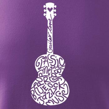 Kytara - názvy hudebních stylů