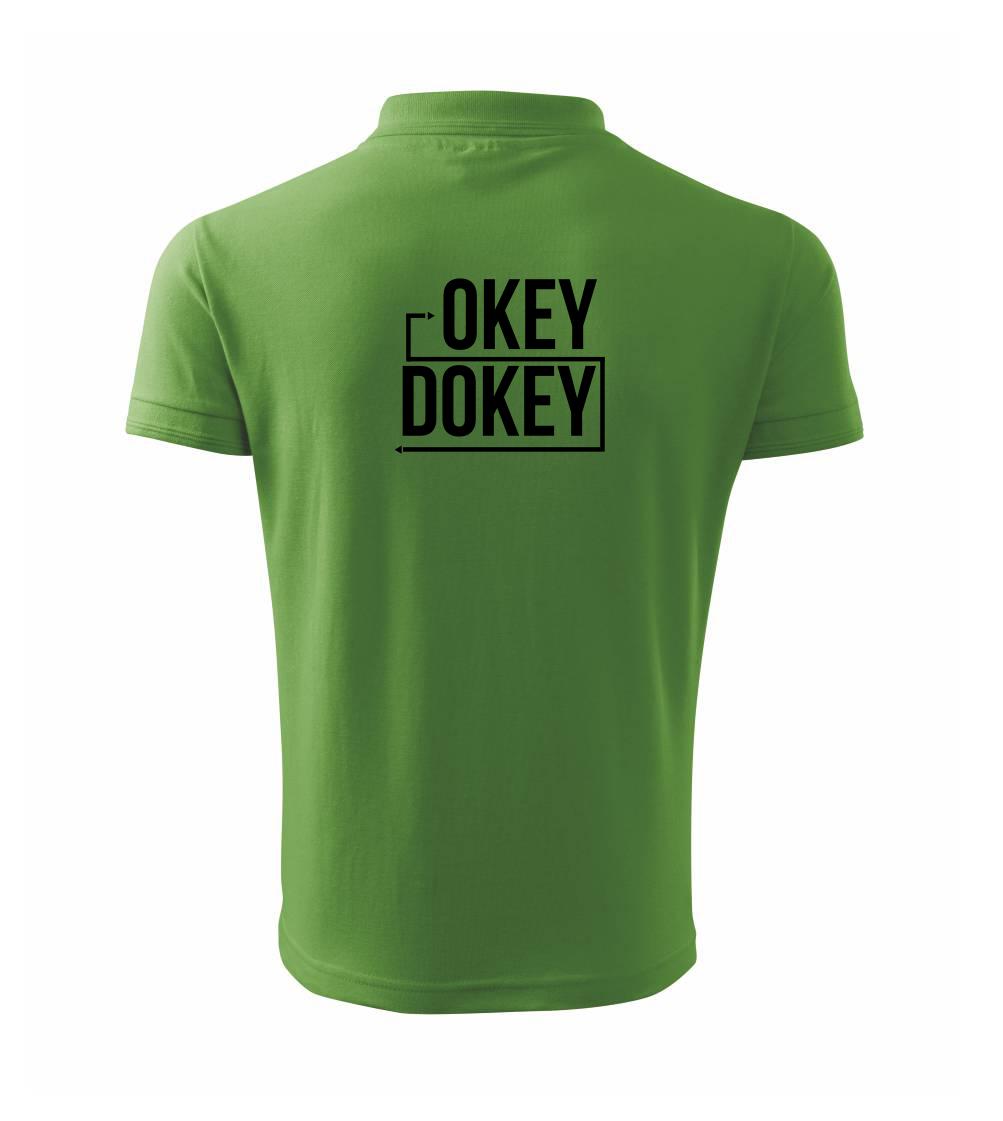 Okey Dokey - Polokošile pánská Pique Polo 203