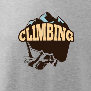 Climbing horolezec na logu