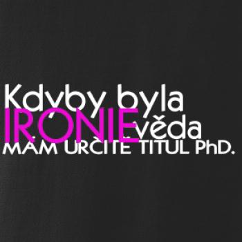 Ironie věda