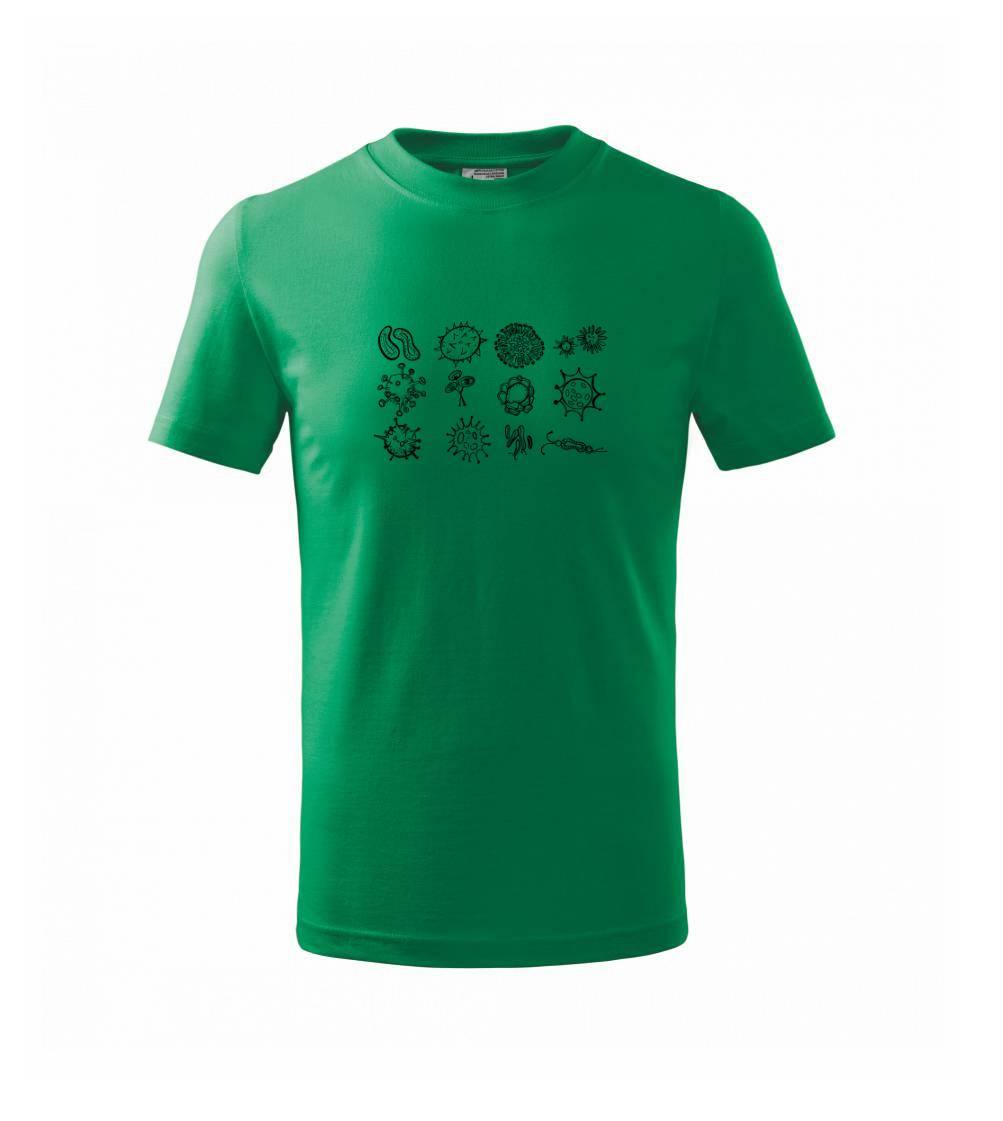 Set bakterií - Triko dětské basic