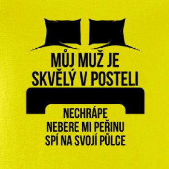 Můj muž je skvělý v posteli