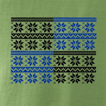 Vánoční vzor - šachovnice