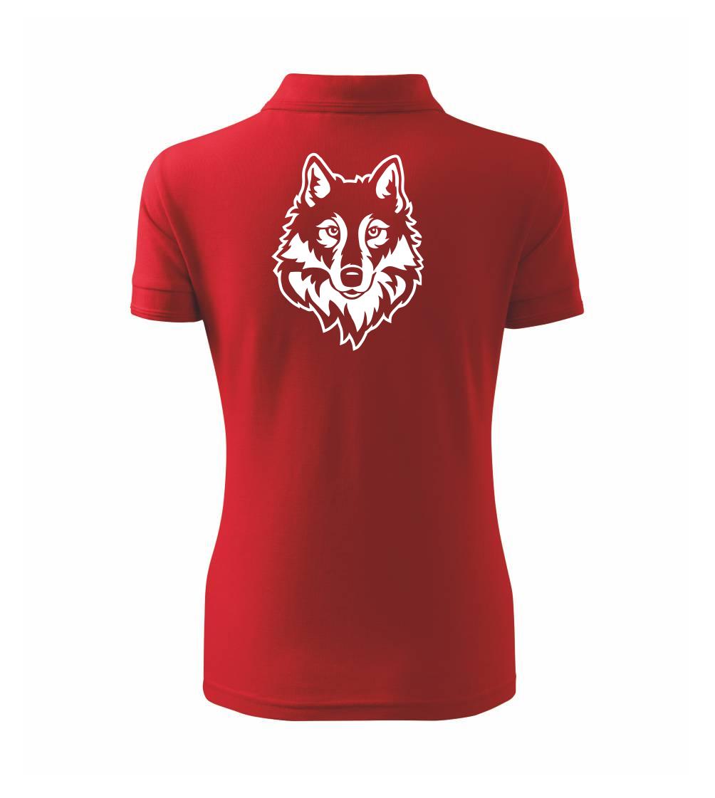 Hlava vlka černobílá (Hana-creative)