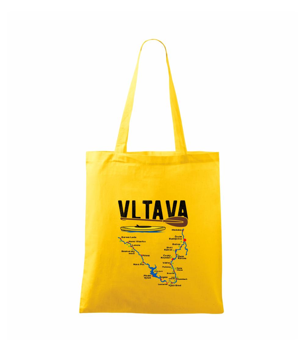 Mapa řeky Vltavy Mapa řeky Vltavy