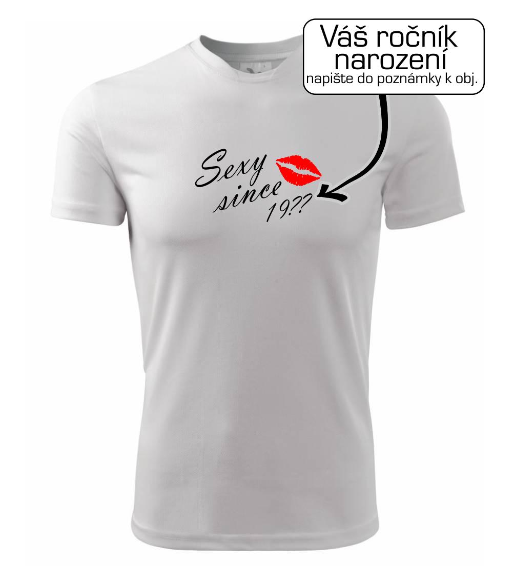 Sexy since - vlastní ročník - Dětské triko Fantasy sportovní (dresovina)