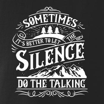 Nature talking about silence Nature talking about silence