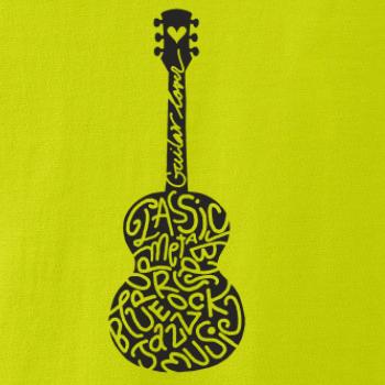 Kytara - názvy hudebních stylů