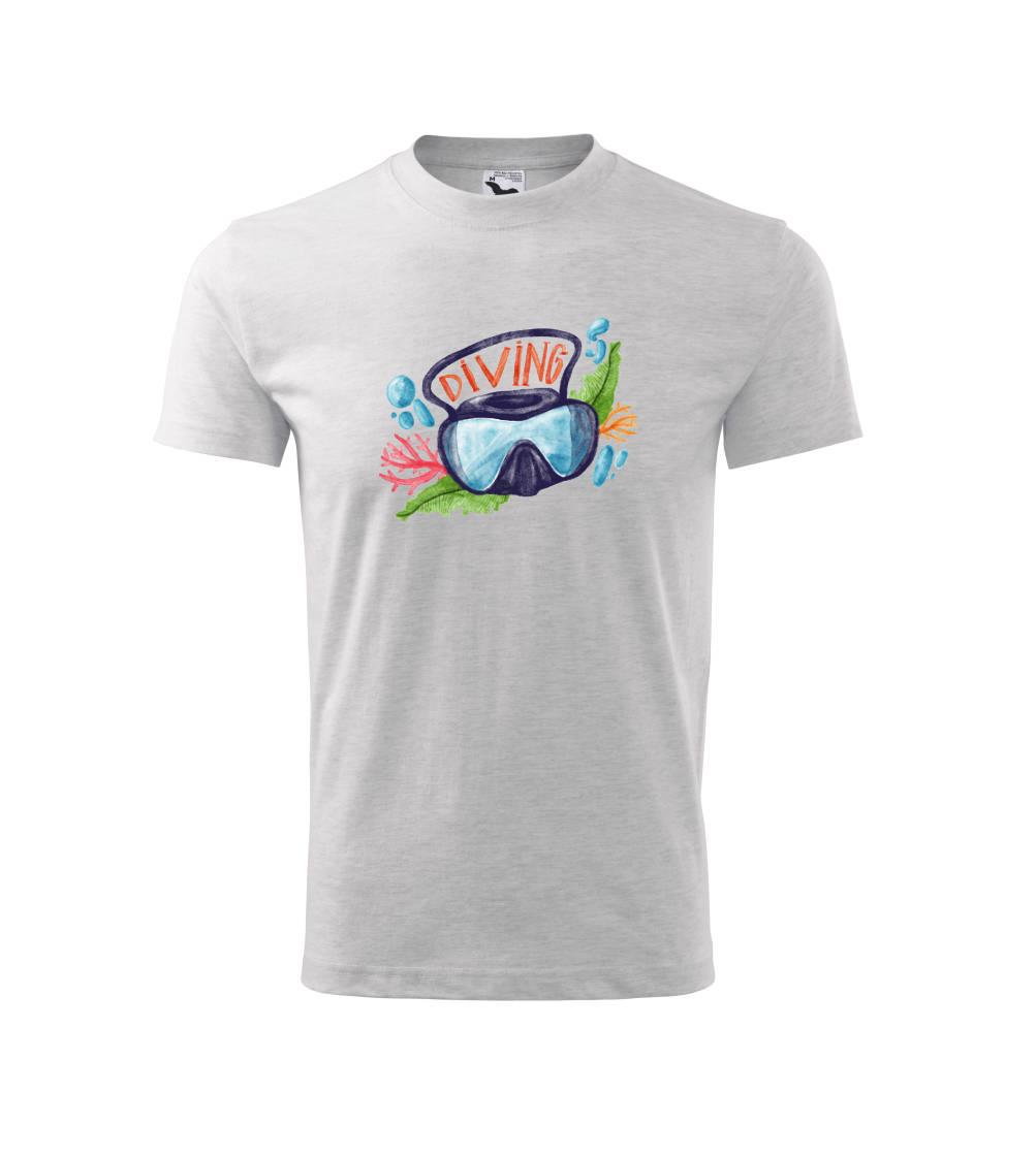 Diving obrázek kreslený