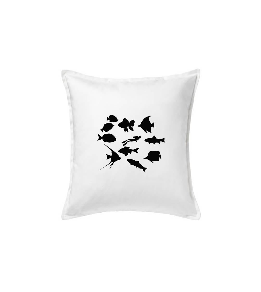 Potápeč ryby čtverec