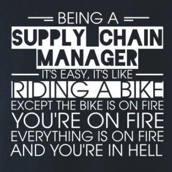 Being a supply chain manager - bike