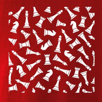 Šachové figurky ve čtverci