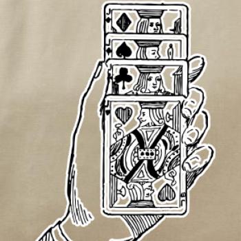 Poker ruka s kartama