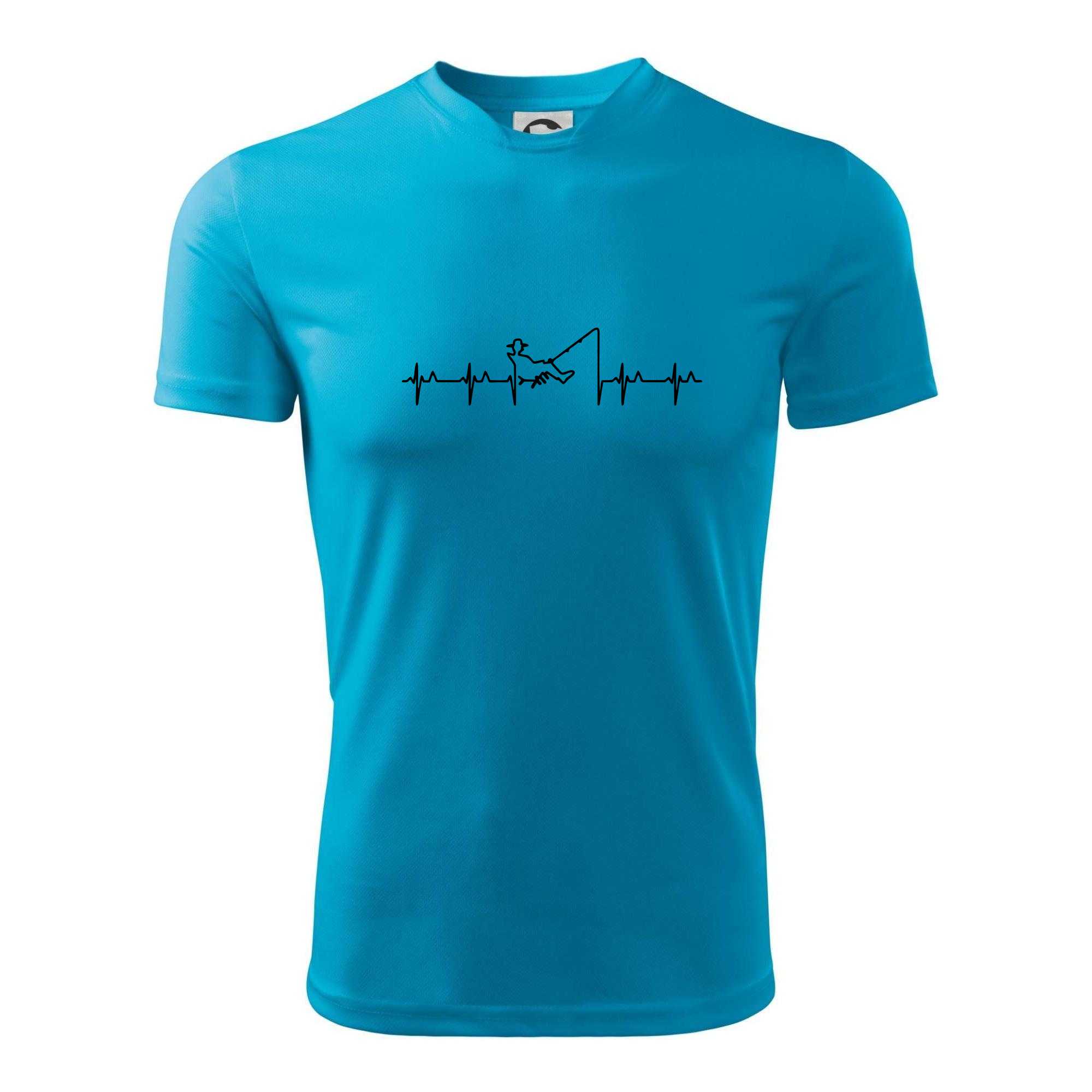 Rybář ekg - Dětské triko Fantasy sportovní (dresovina)