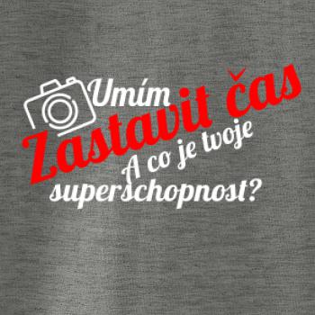 Zastavím čas - tvoje superschopnost? šikmý nápis