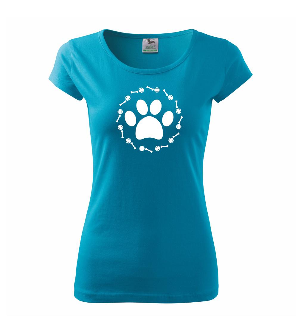 Tlapka míč kost pes