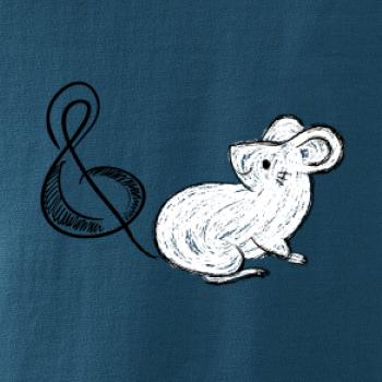 Myš houslový klíč